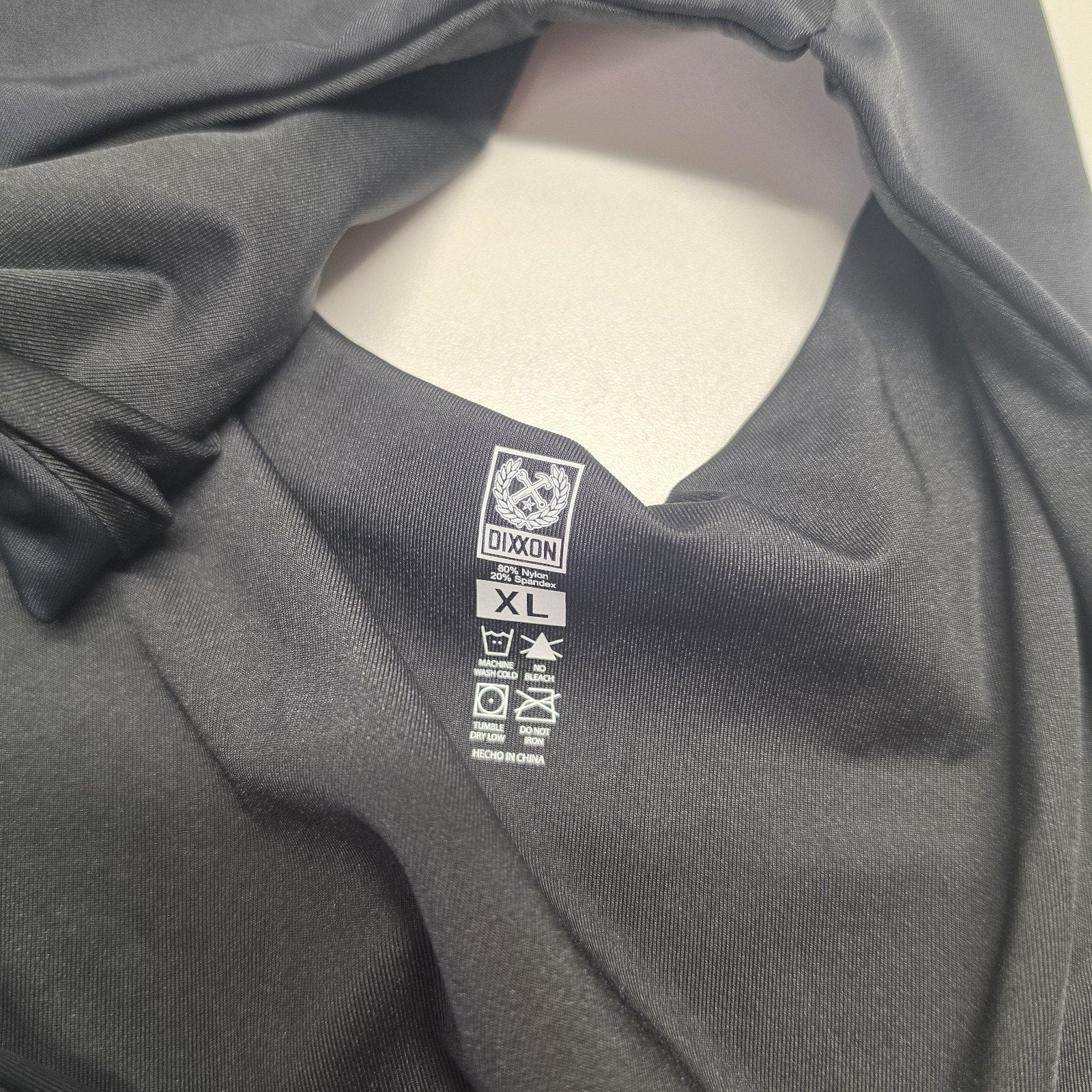 Dixxon Black One Piece Swimsuit Beach Logo XL Classic Strappy Back NWOT