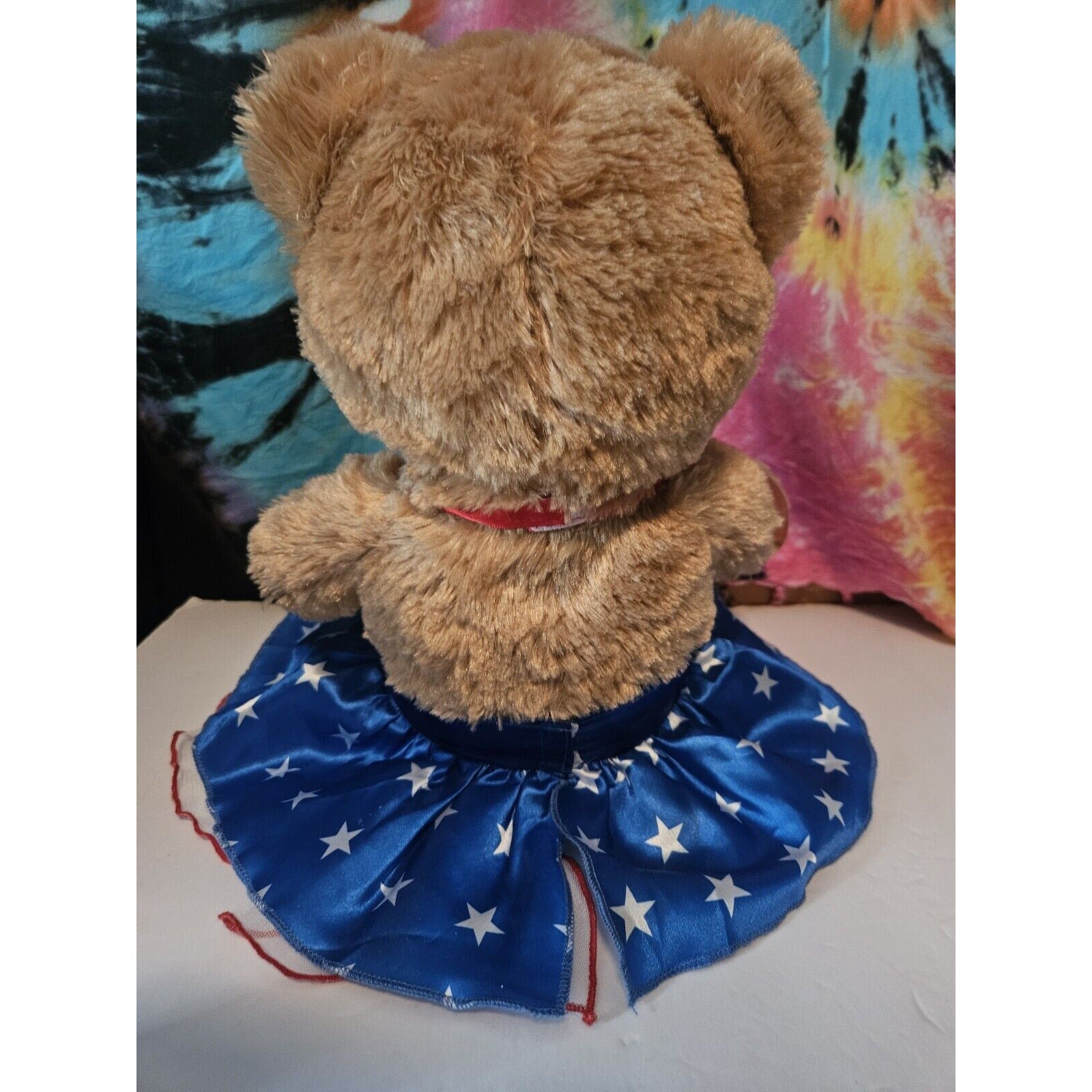 Build A Bear BAB Brown Plush Teddy Bear Wonder Woman Costume Outfit Stuffed