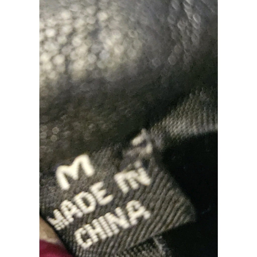 Marc New York Womens Black Leather Motorcycle Jacket Medium Biker Blazer