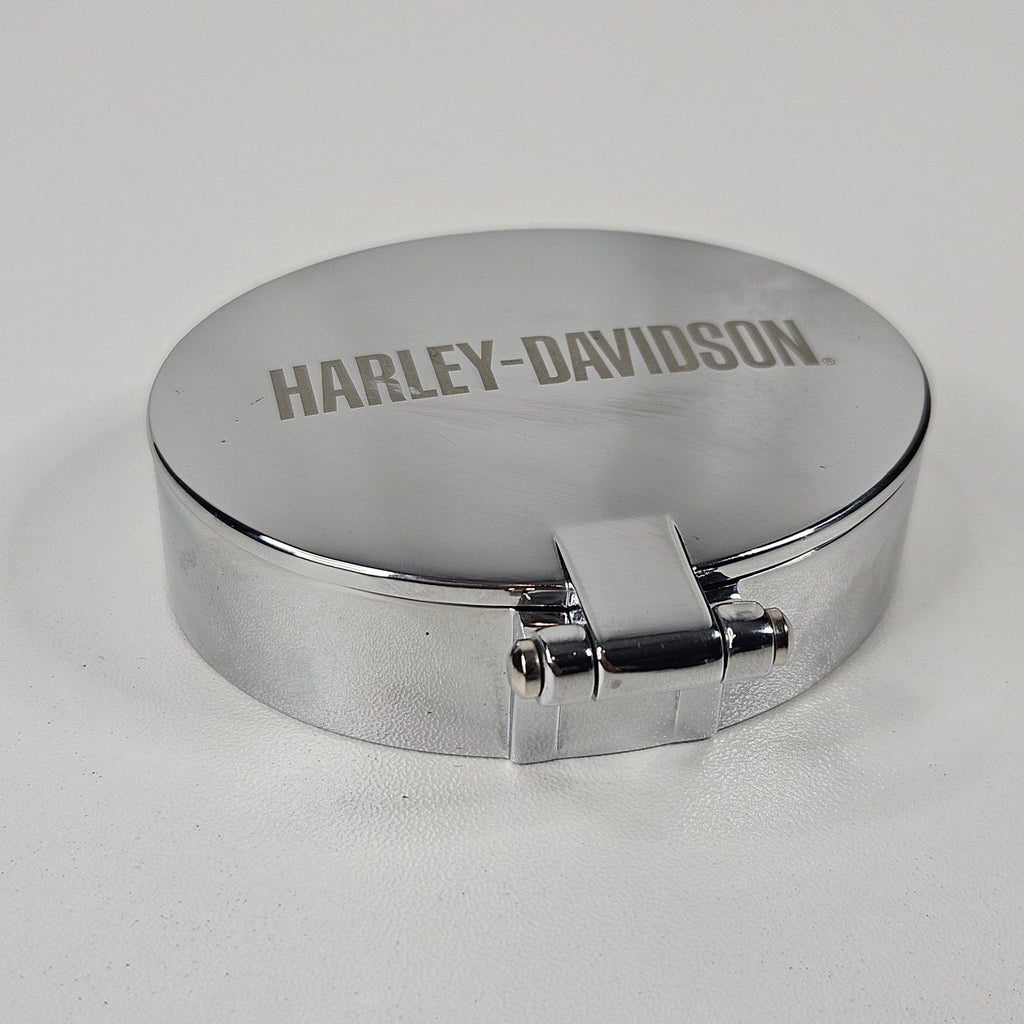 Harley Davidson Mini Foldable Clock Chrome Vintage Biker Gift Motorcycle