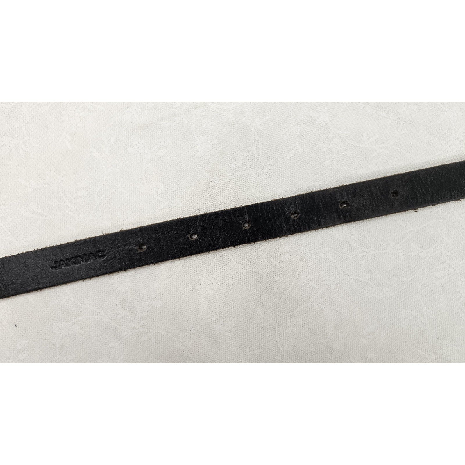 Jakimac 3/4" Women's 30" Black Leather Belt Classic Western Plain Belt XS