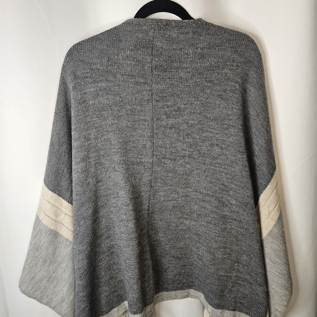 Corti Made in Italy Wool Blend Cardigan Shrug One Size Classic Cozy