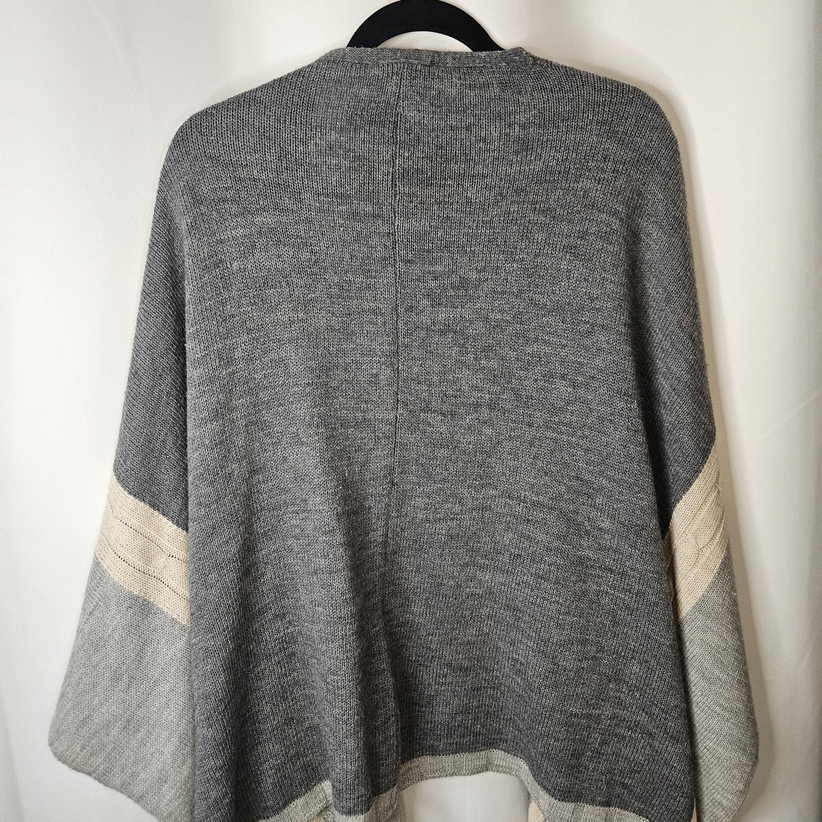 Corti Made in Italy Wool Blend Cardigan Shrug One Size Classic Cozy