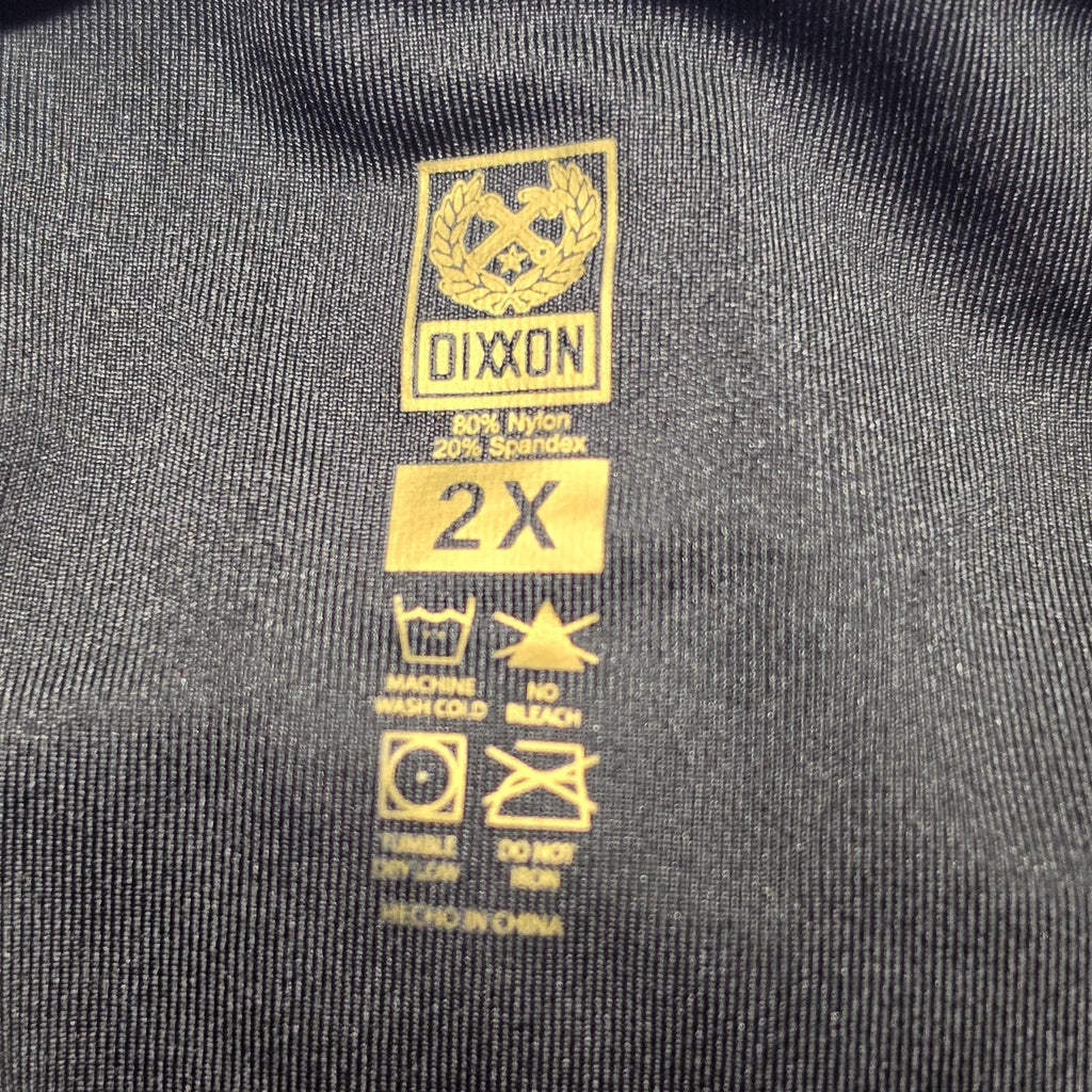 Dixxon One Piece Swimsuit Beach Logo Black Gold Tattoo-style Design 2X