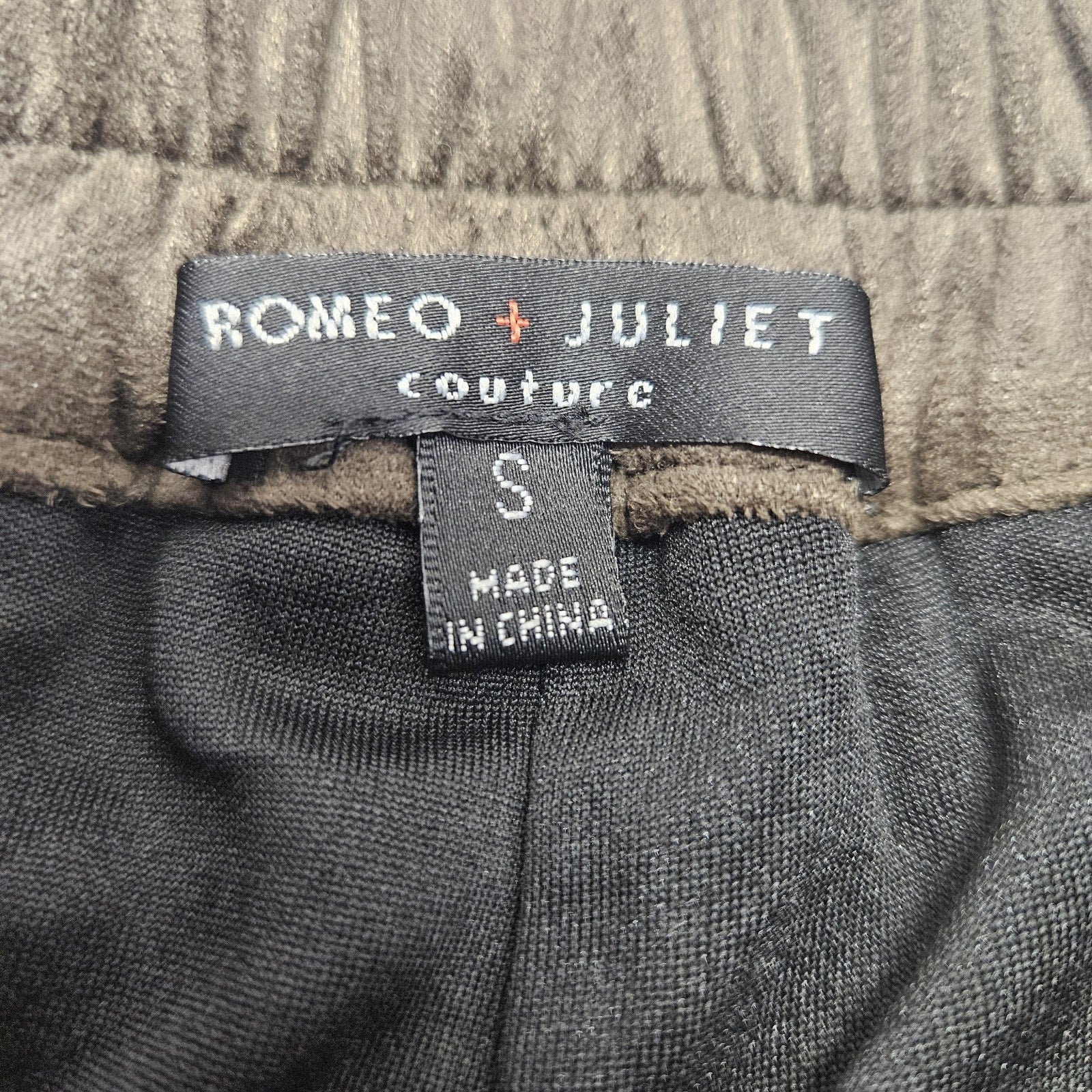 Romeo & Juliet Couture Skirt Small Olive Green Pleated Mini Skort Grunge Y2K