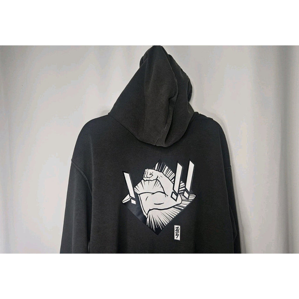 Nike Jordan Dri-FIT Zion Men's Performance Hoodie Black/White Large