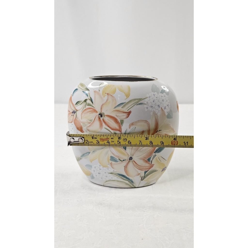 Vintage Flora Design Mini Vase Kimiko Ikeda Otagiri Japan Mid-Century Boho Retro