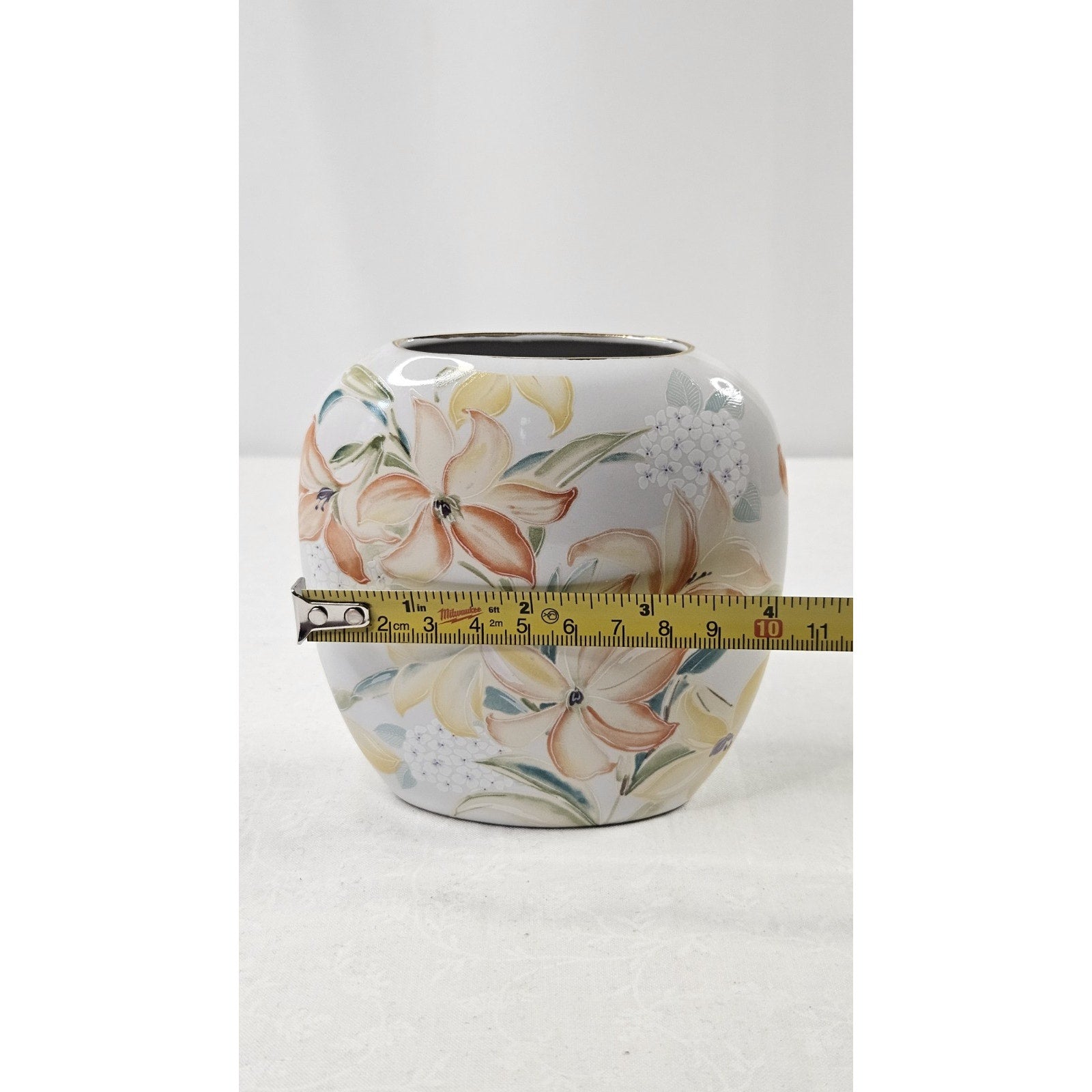 Vintage Flora Design Mini Vase Kimiko Ikeda Otagiri Japan Mid-Century Boho Retro