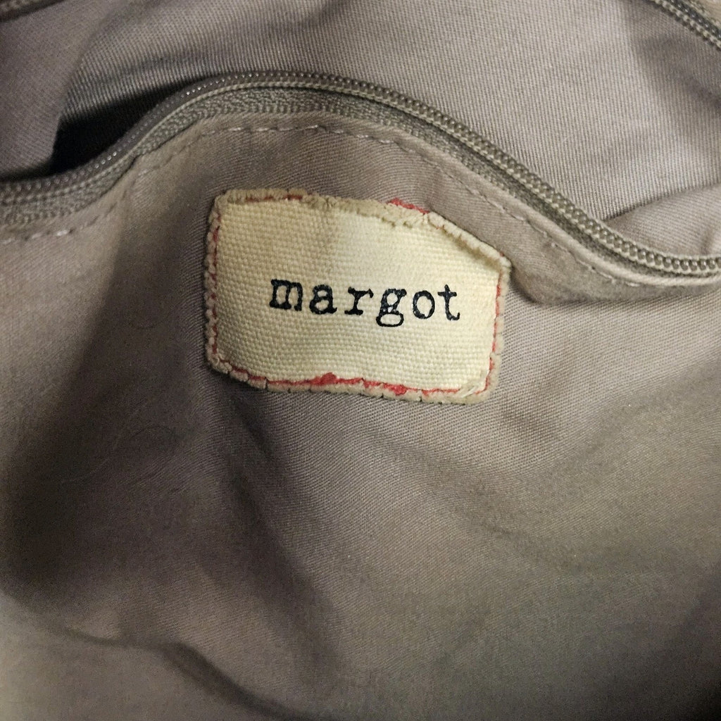 Margot Bags Black Genuine Leather Triple Zipper Crossbody Purse Bag