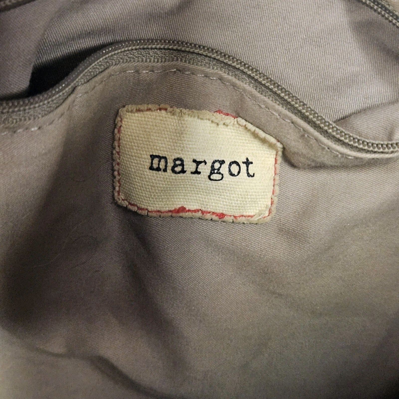Margot Bags Black Genuine Leather Triple Zipper Crossbody Purse Bag