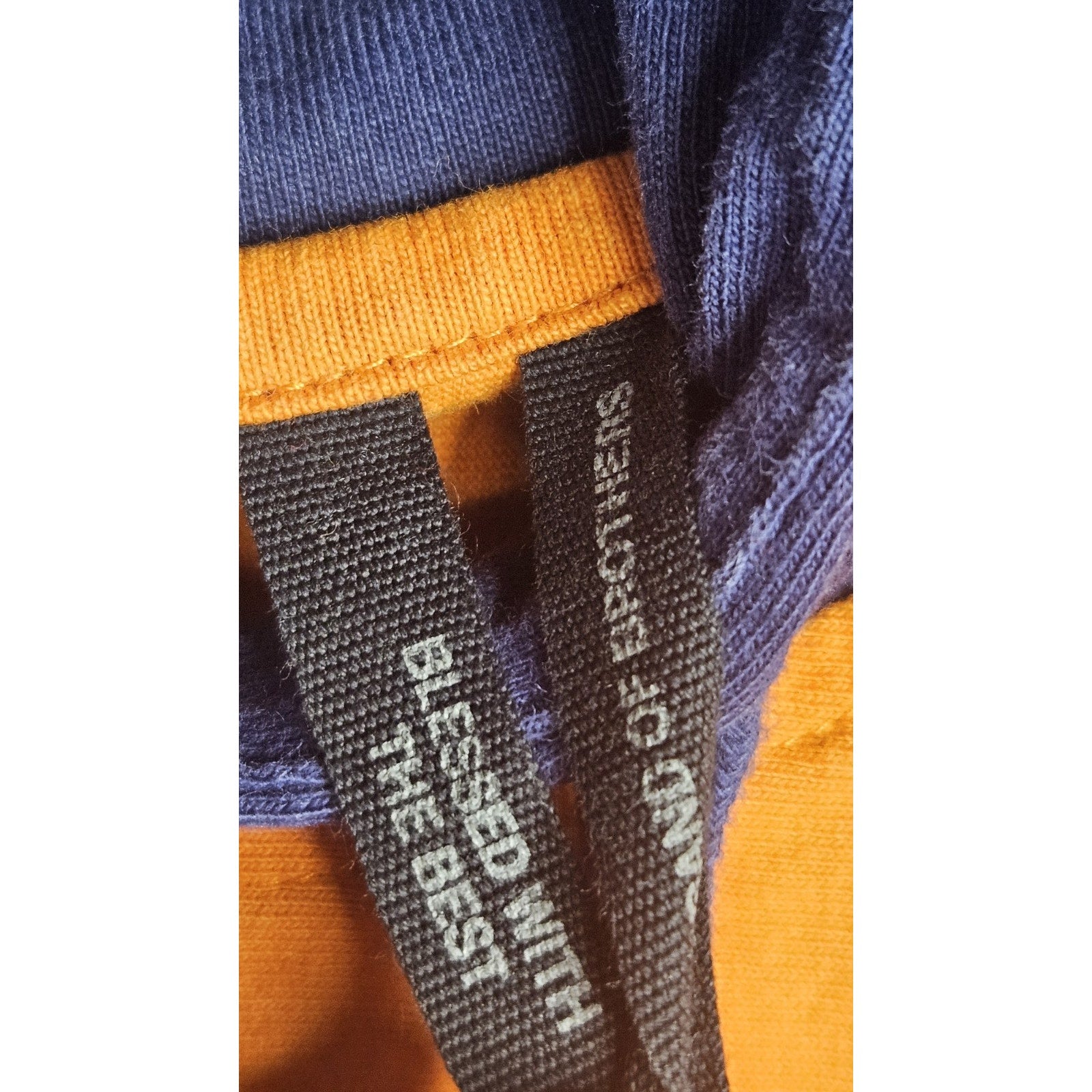 The Hundreds Men’s Puff Print Orange Pullover LW Hoodie Sweatshirt Y2k Size XL