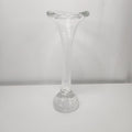 Vintage Aseda Glasbruk Clear Glass Bud Vase Jack Pulpit Bullicante Glass Vase