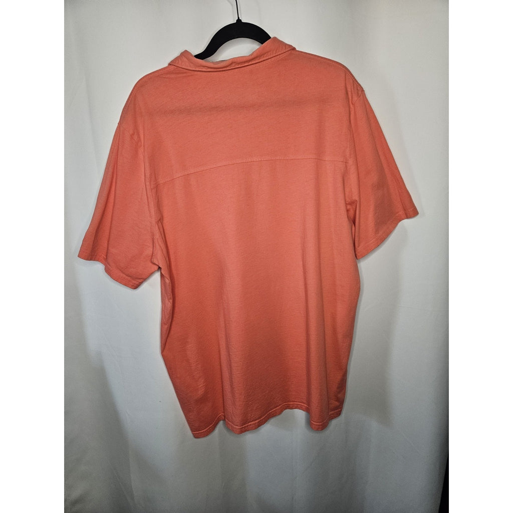 Criquet Organic Cotton Pique Polo Chest Pocket Flap Embroidered Logo Size XXL