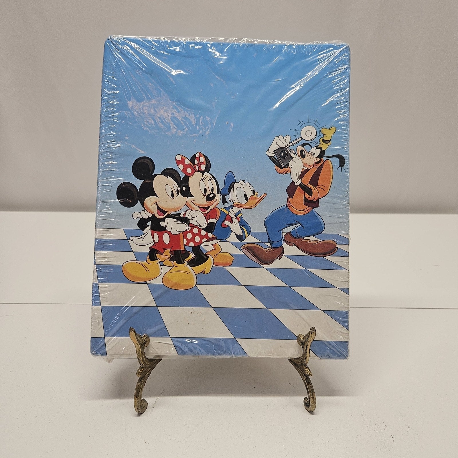 Vintage 1990s Disney Keepsake Book Photo Album Sealed USA Mickey Mouse Goofy