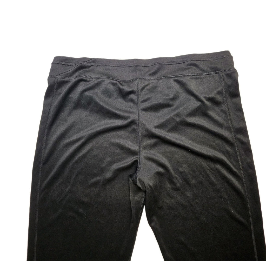 The North Face Women Flared Athleisure Pants Black Women's 2X Logo Criss Cross W