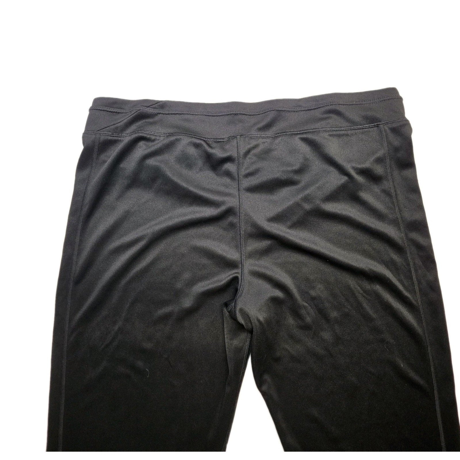 The North Face Women Flared Athleisure Pants Black Women's 2X Logo Criss Cross W