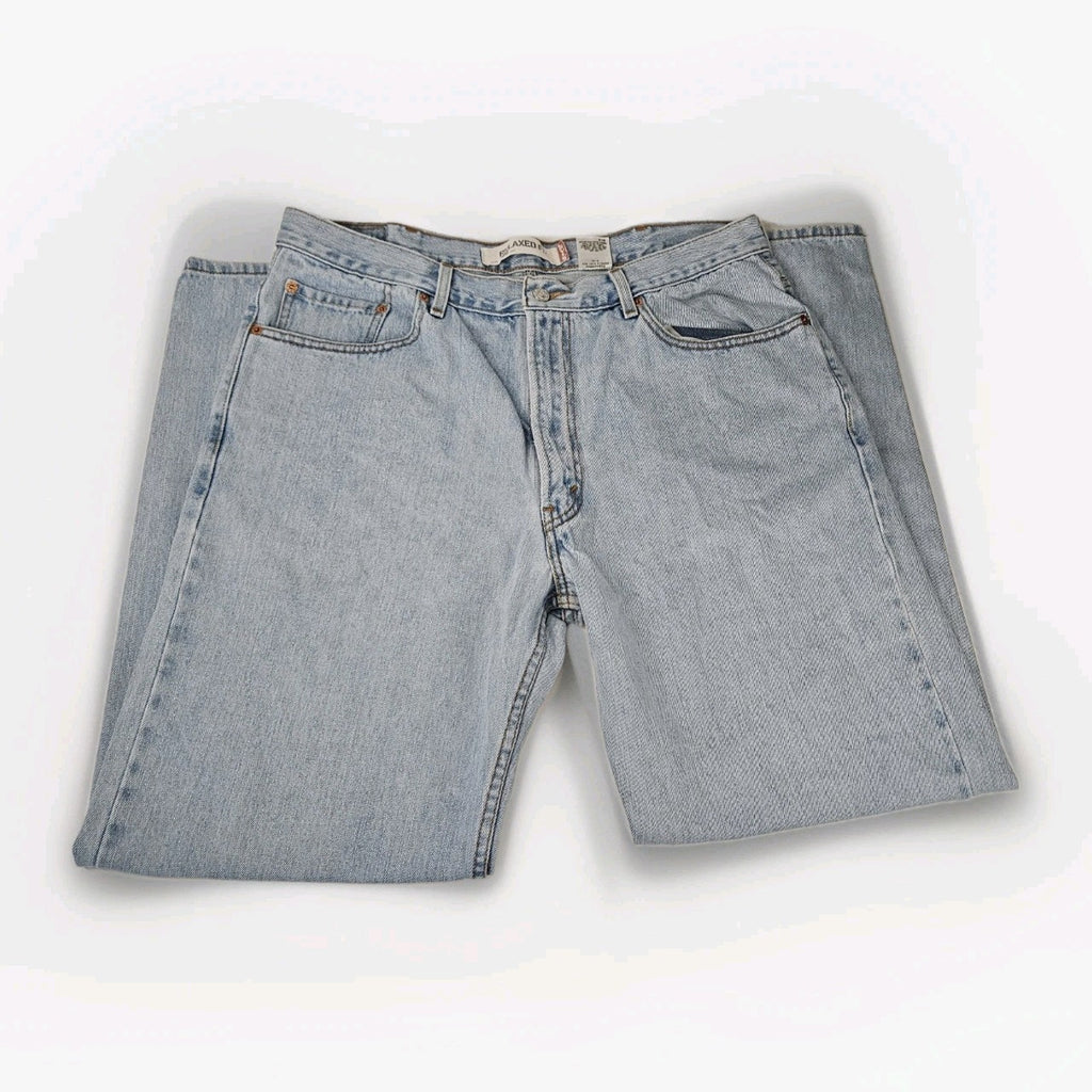 Levi’s 550 Relaxed Fit Y2K Jeans Men’s 38 x 32 Light Blue Wash