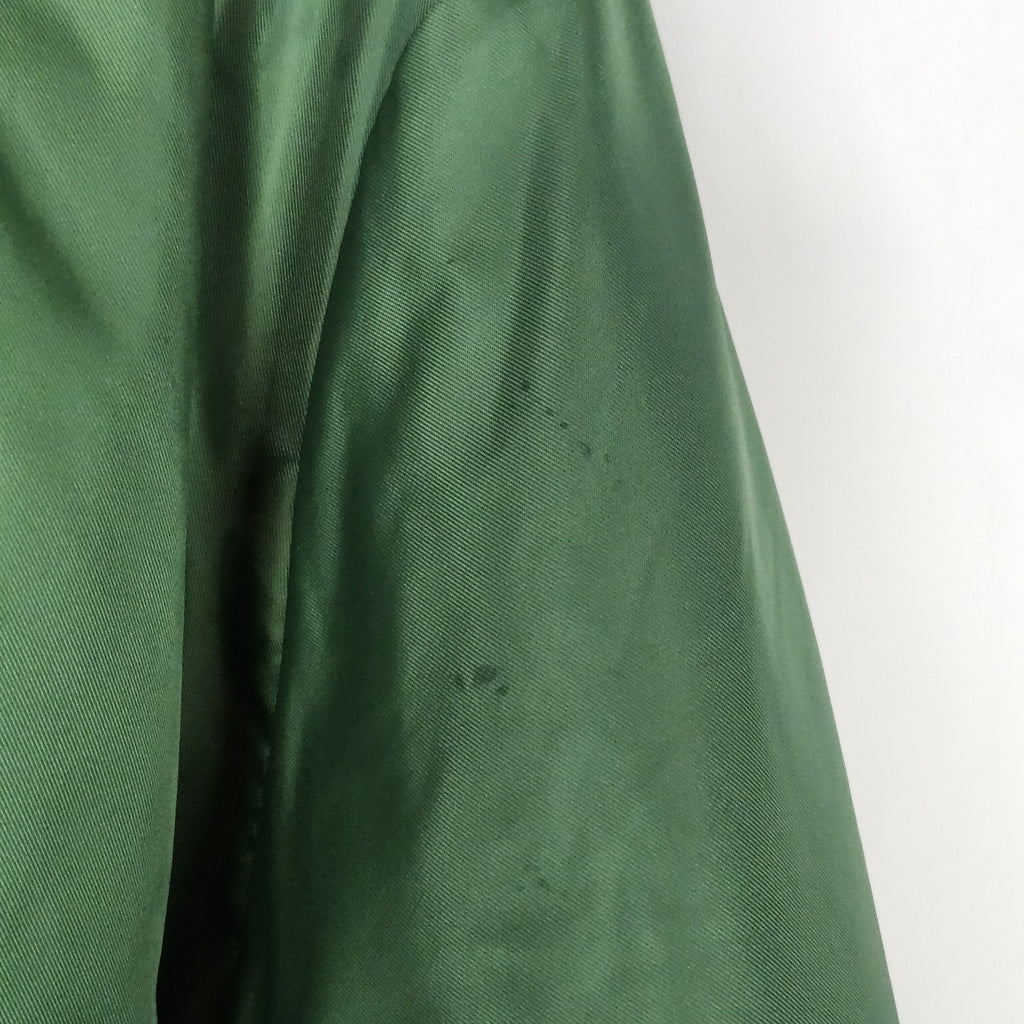 Aritzia TNA Jacket Men Large Green Stadium Yellow Varsity Bomber Coat Letterman