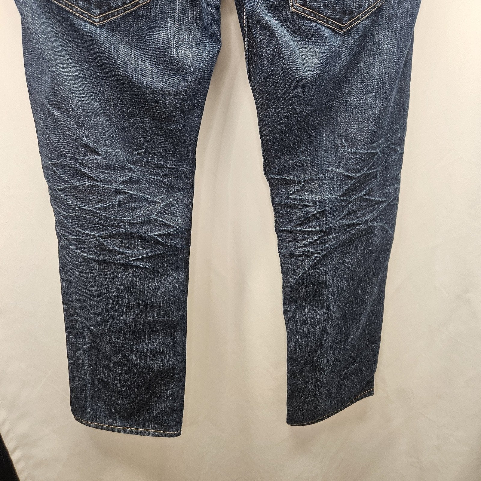 Taverniti So Jeans Men’s 34x30 Meg 17 Relaxed Denim Med Wash Baggy Distressed