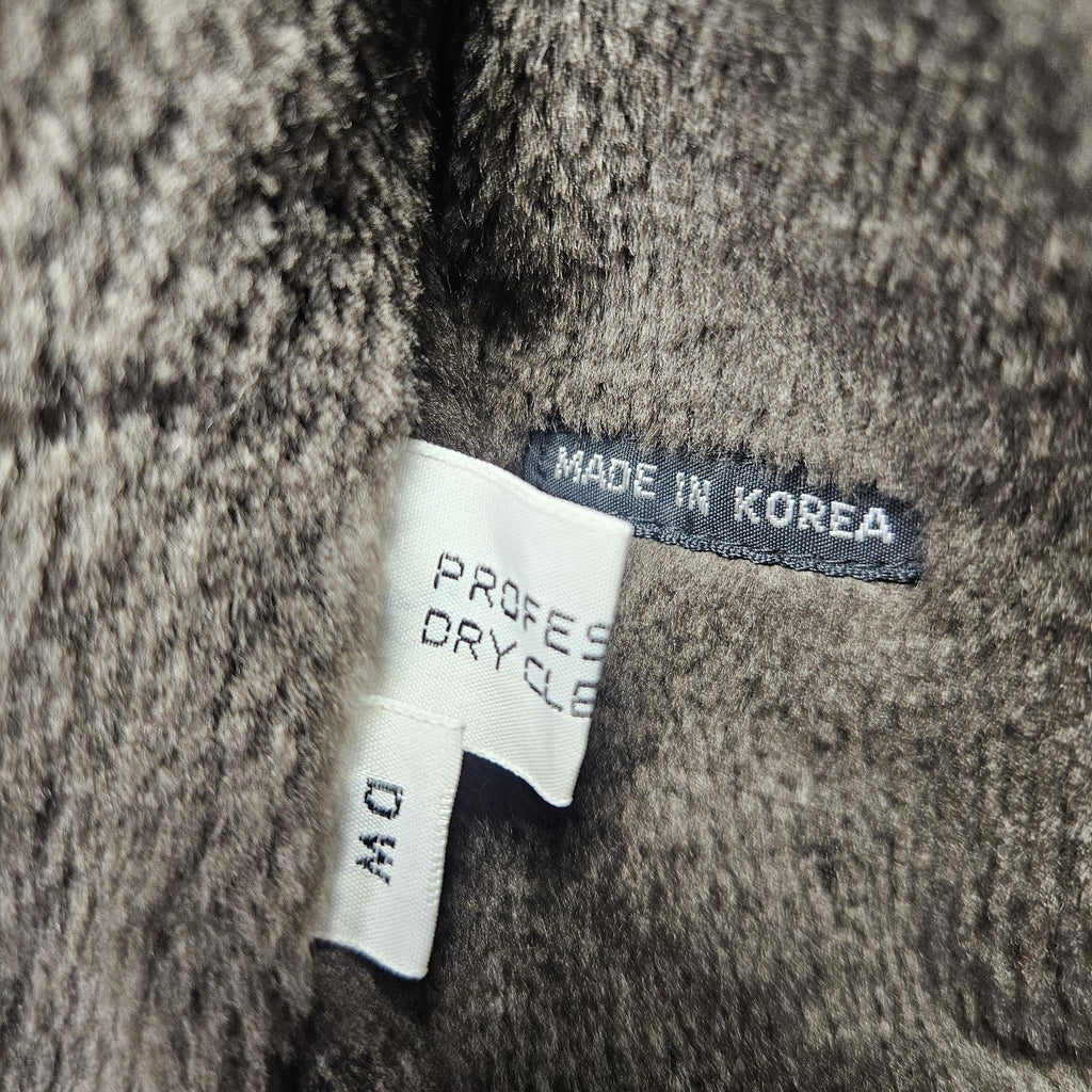 Vtg Woodmere Men Size 44 Beige Long Sleeve Removable Lined Belted Trench Coat