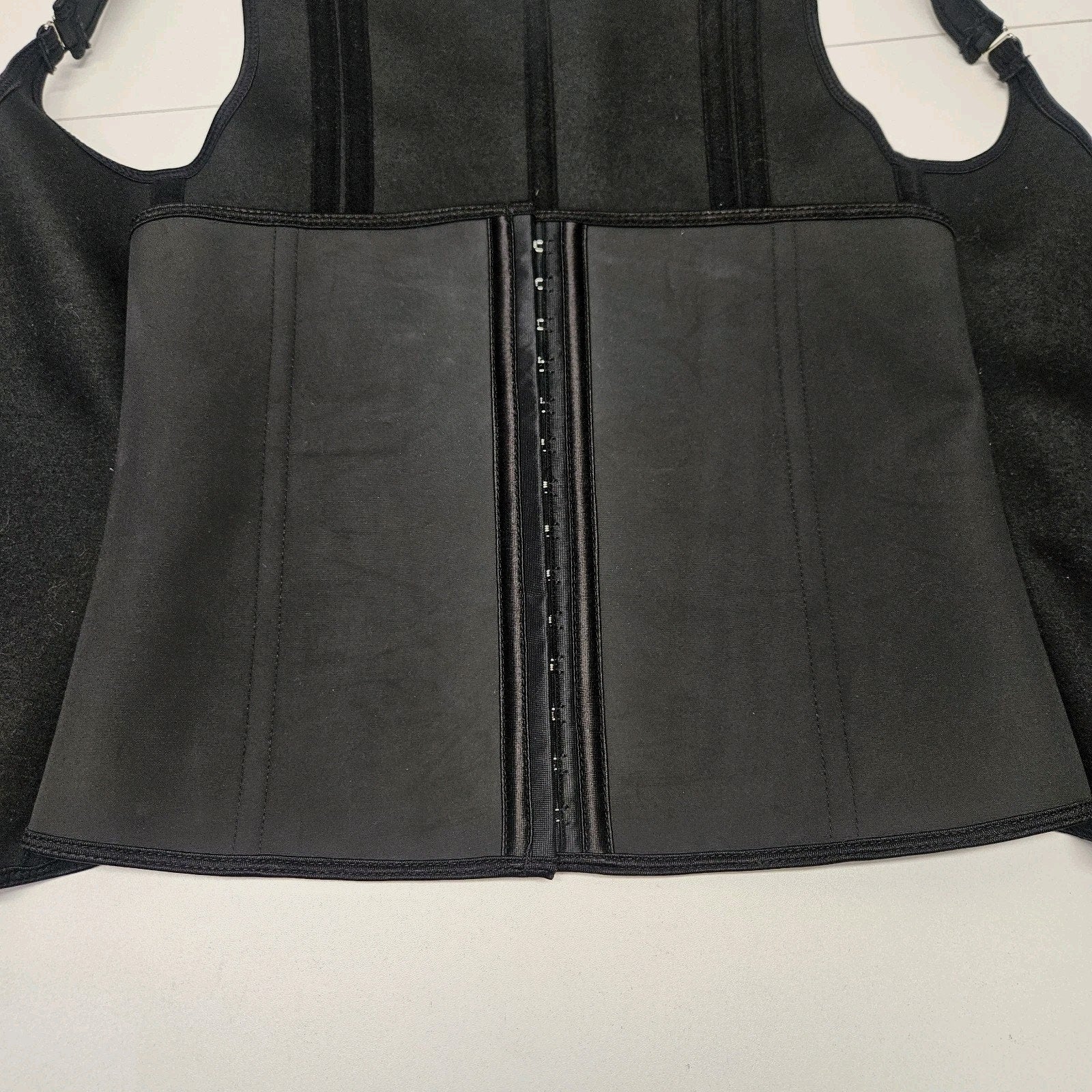High Elasticity Body Shaping Waist Trainer Corset Zipper Support Design Large