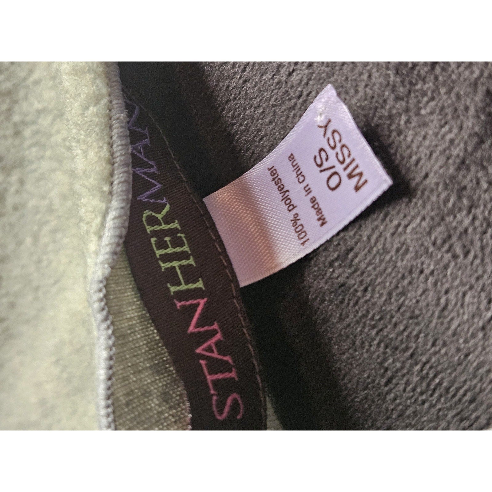 Stan Herman Women's Super Soft Poncho Light Green Sweater One Size Fits All