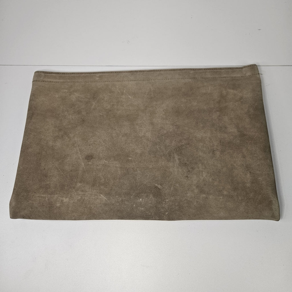 Vintage Tan Leather Flight Log Book Airforce Aircraft Military