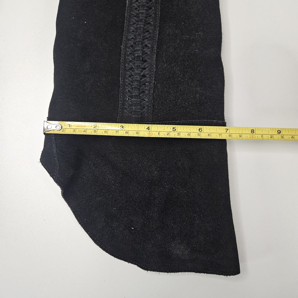 Matisse Womens Size 10 M Black Suede Zip 23" Shaft Over The Knee Western Classic