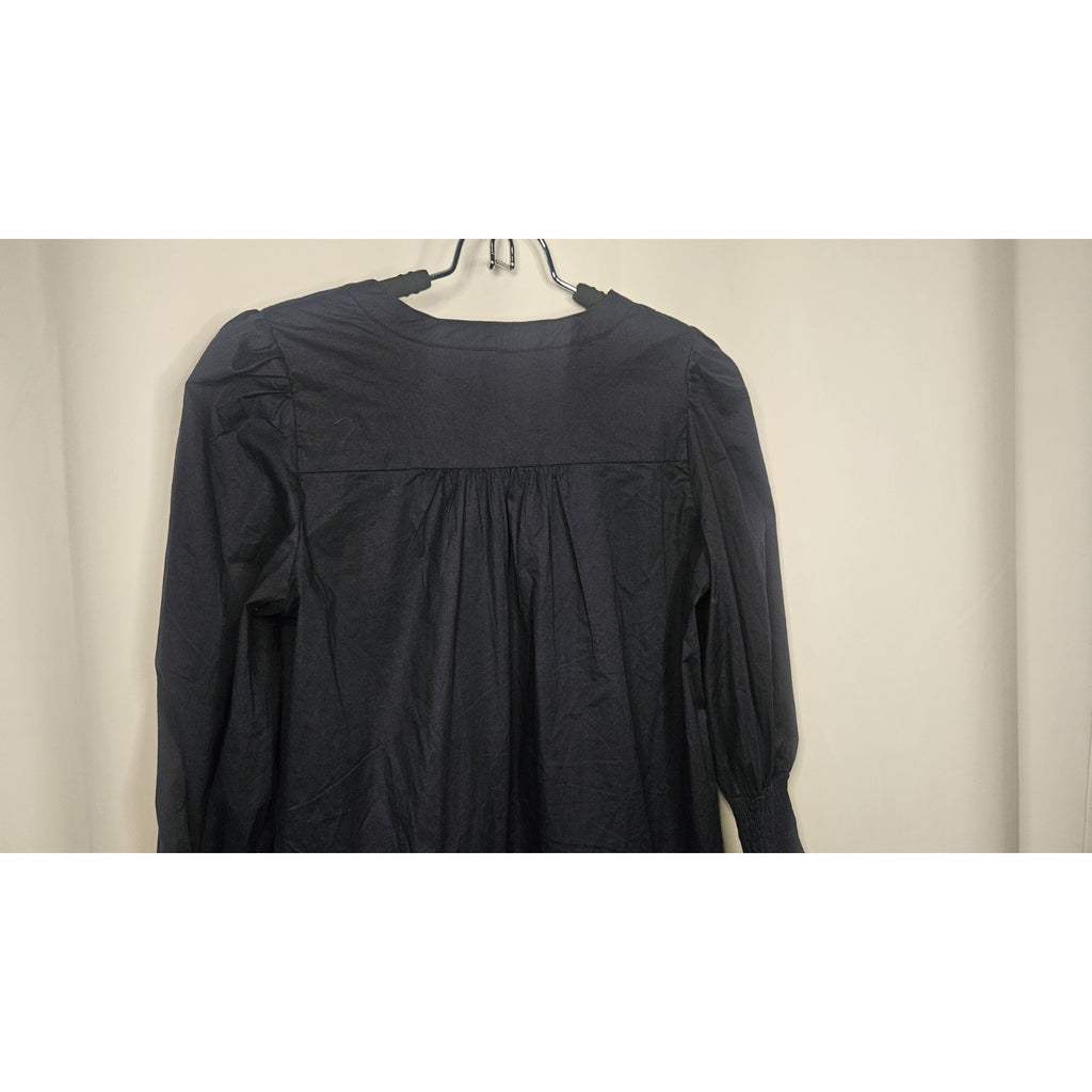 Tuckernuck Pomander Place Dress Blue Striped Kenzo Mini Size Small Tiered Dress Summer Outfit Trendy Styles
