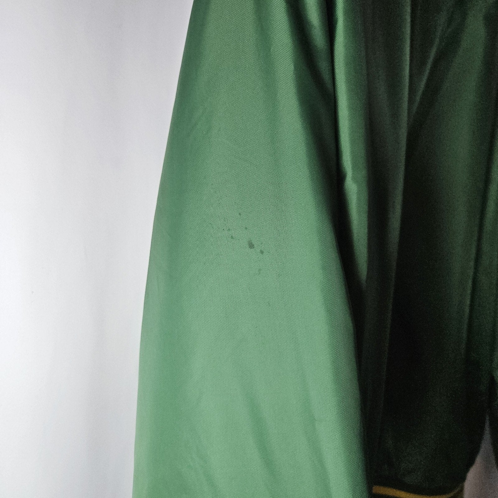 Aritzia TNA Jacket Men Large Green Stadium Yellow Varsity Bomber Coat Letterman
