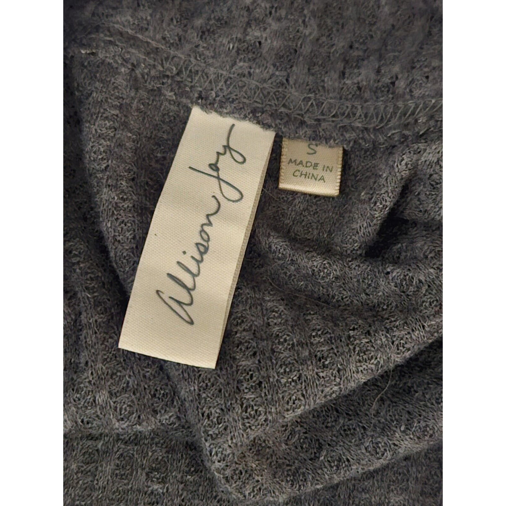 Allison Joy Lightweight Open Front Cardigans Short Gray & Long Rust 2 PC LOT