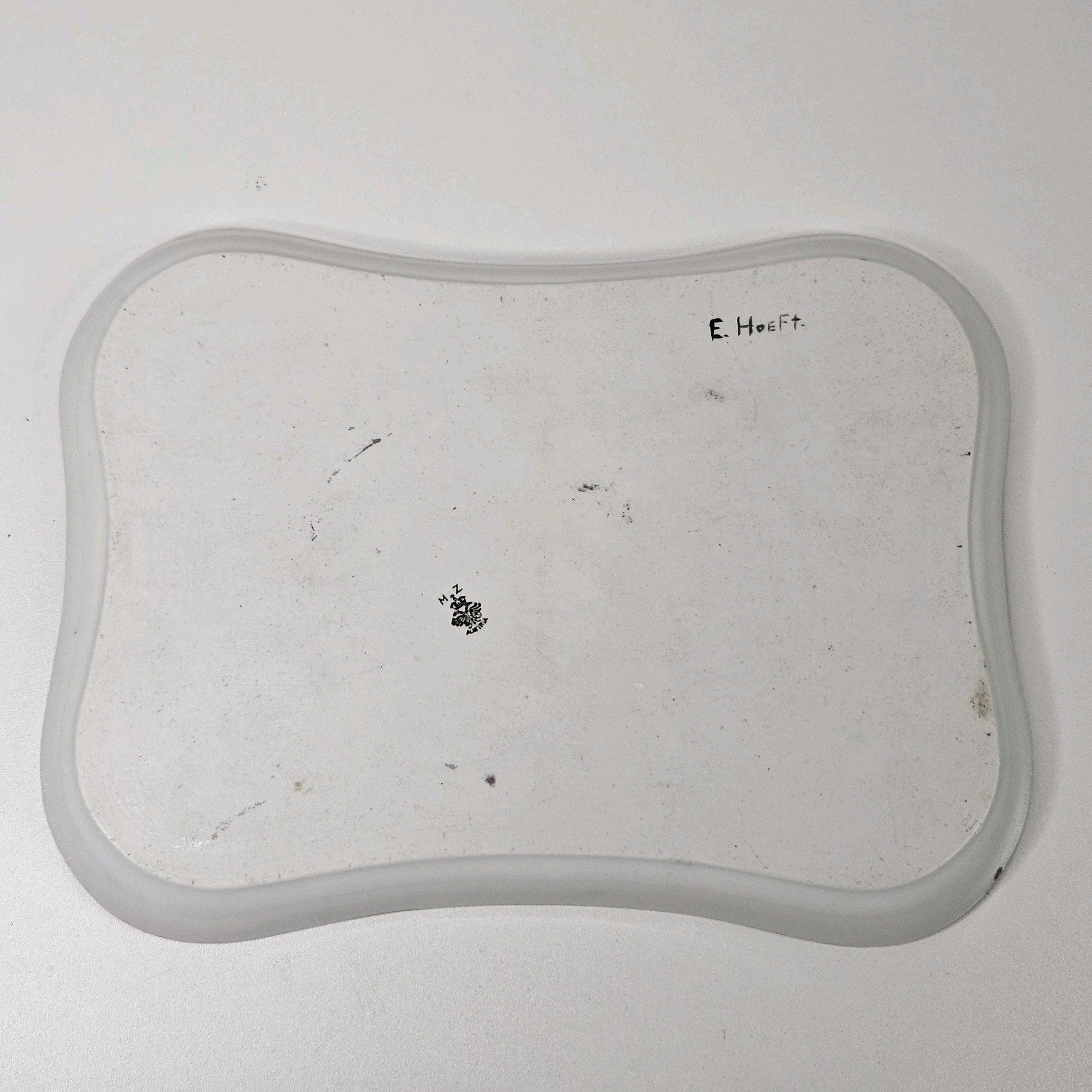 Antique Porcelain Vanity Set Dresser Tray Hand Painted MZ Austria & Bavaria