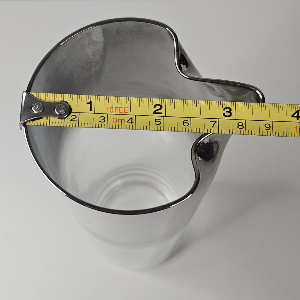 Dorothy Thorpe MCM Silver Fade Cocktail Pitcher Barware