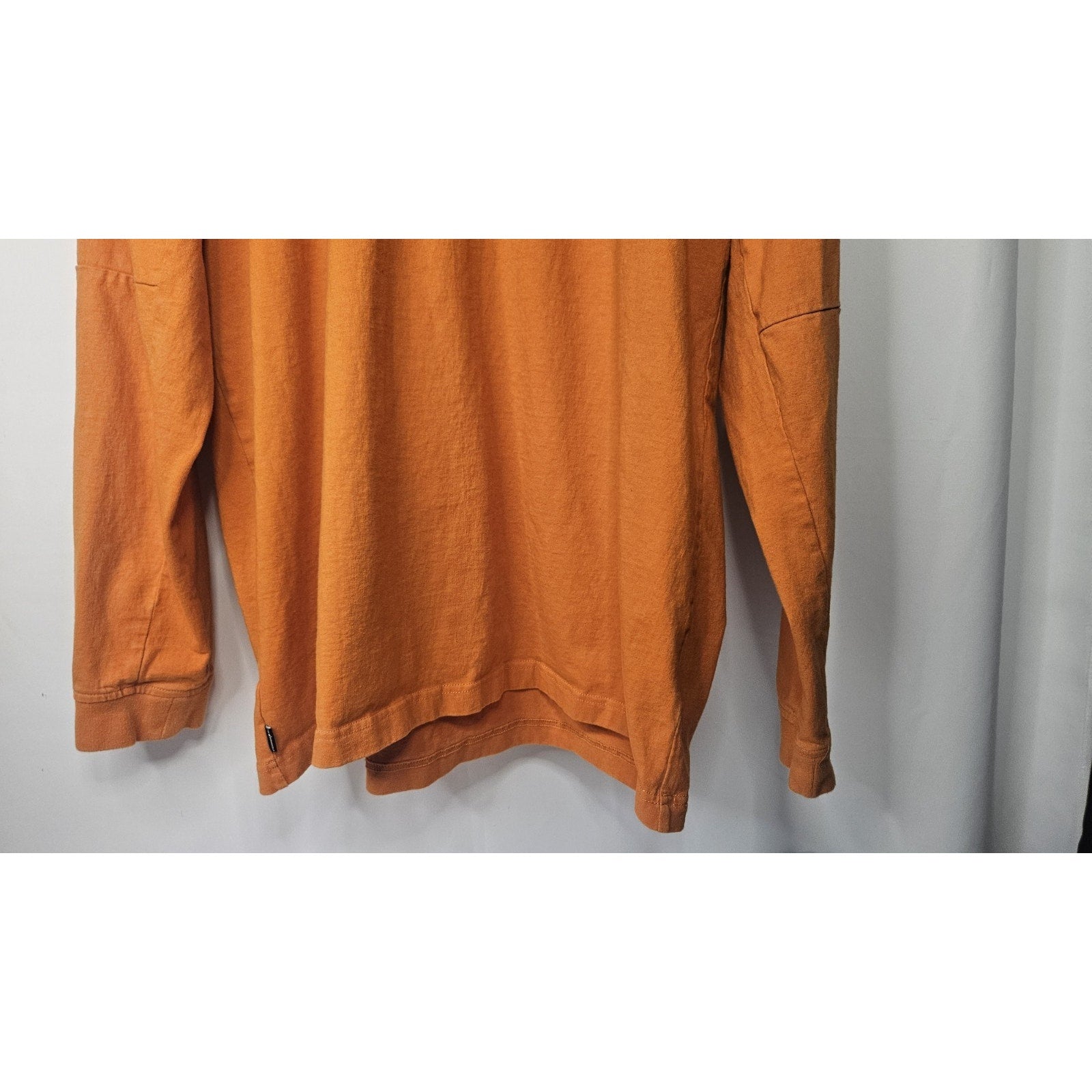 The Hundreds Men’s Puff Print Orange Pullover LW Hoodie Sweatshirt Y2k Size XL