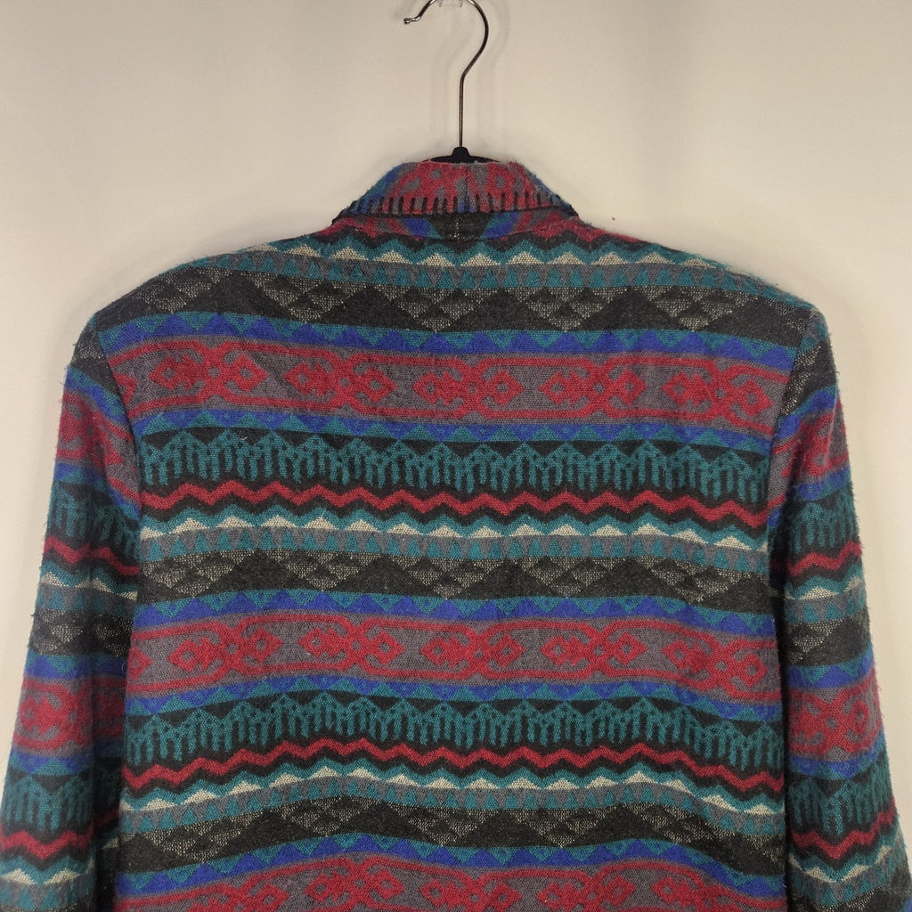 VTG David Paul New York Navajo Aztec Southwest Blazer Jacket USA Made Medium