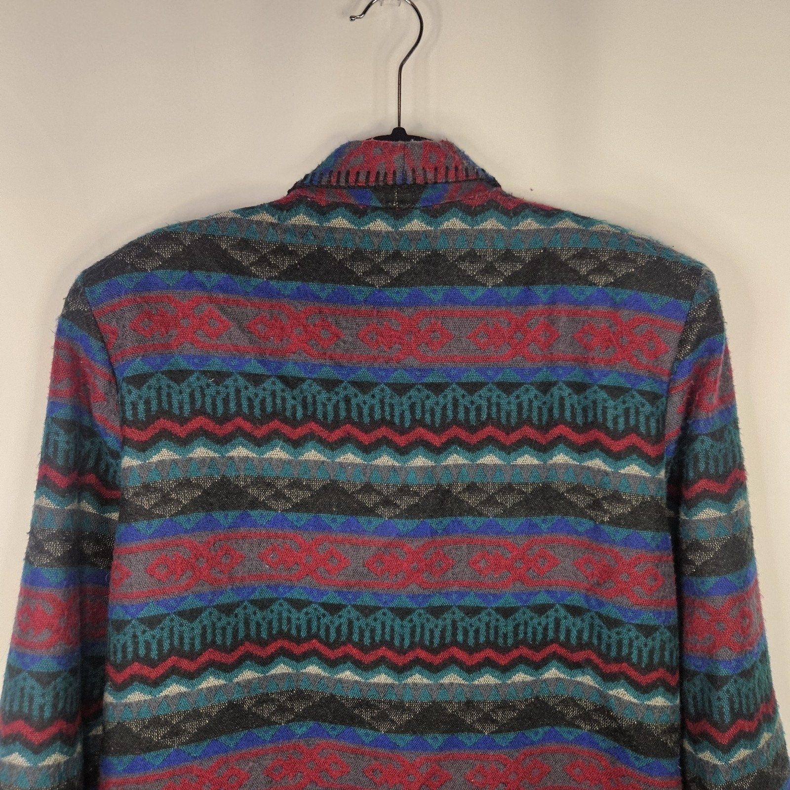 VTG David Paul New York Navajo Aztec Southwest Blazer Jacket USA Made Medium