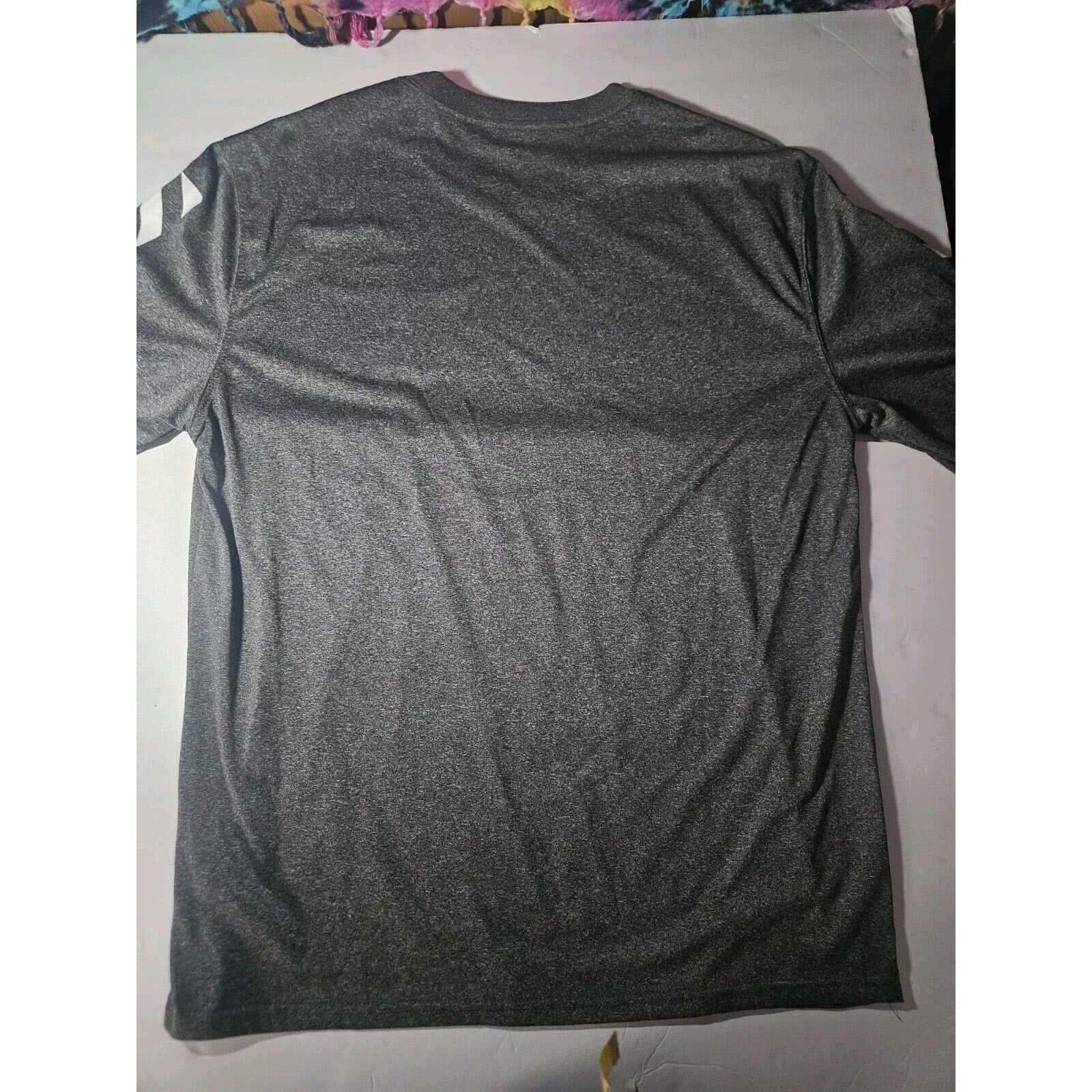 Milwaukee Bucks Ultra Game Dry Fit Long Sleeve Mens Large Grey, Green, White
