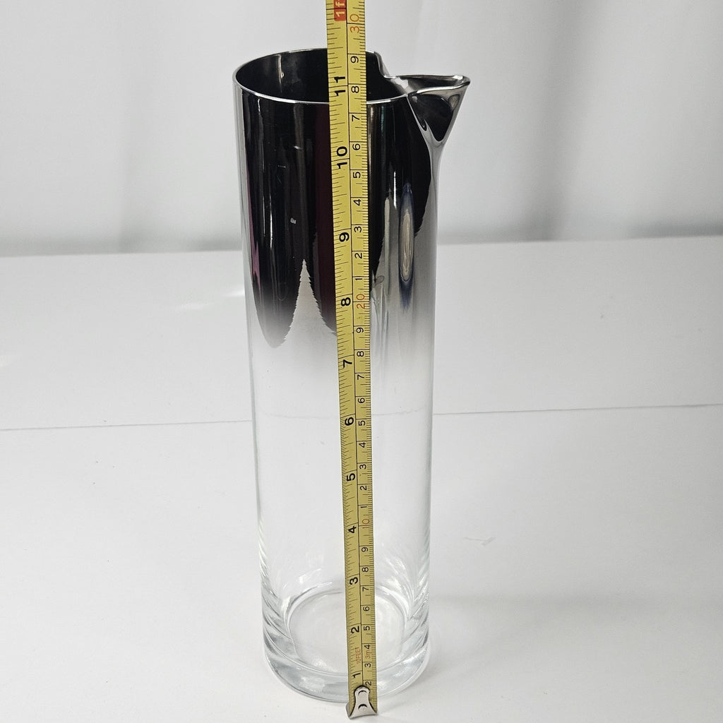Dorothy Thorpe MCM Silver Fade Cocktail Pitcher Barware