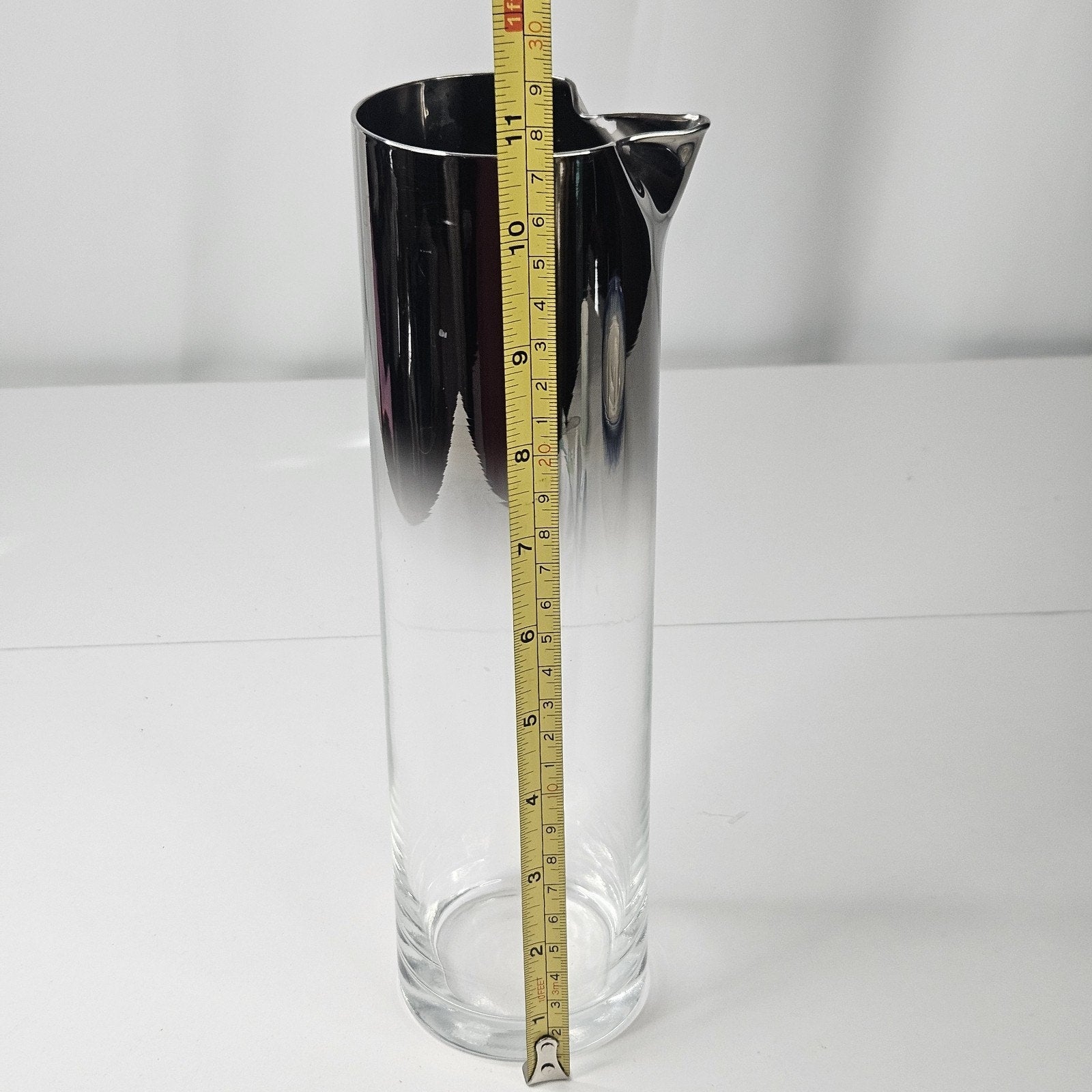 Dorothy Thorpe MCM Silver Fade Cocktail Pitcher Barware