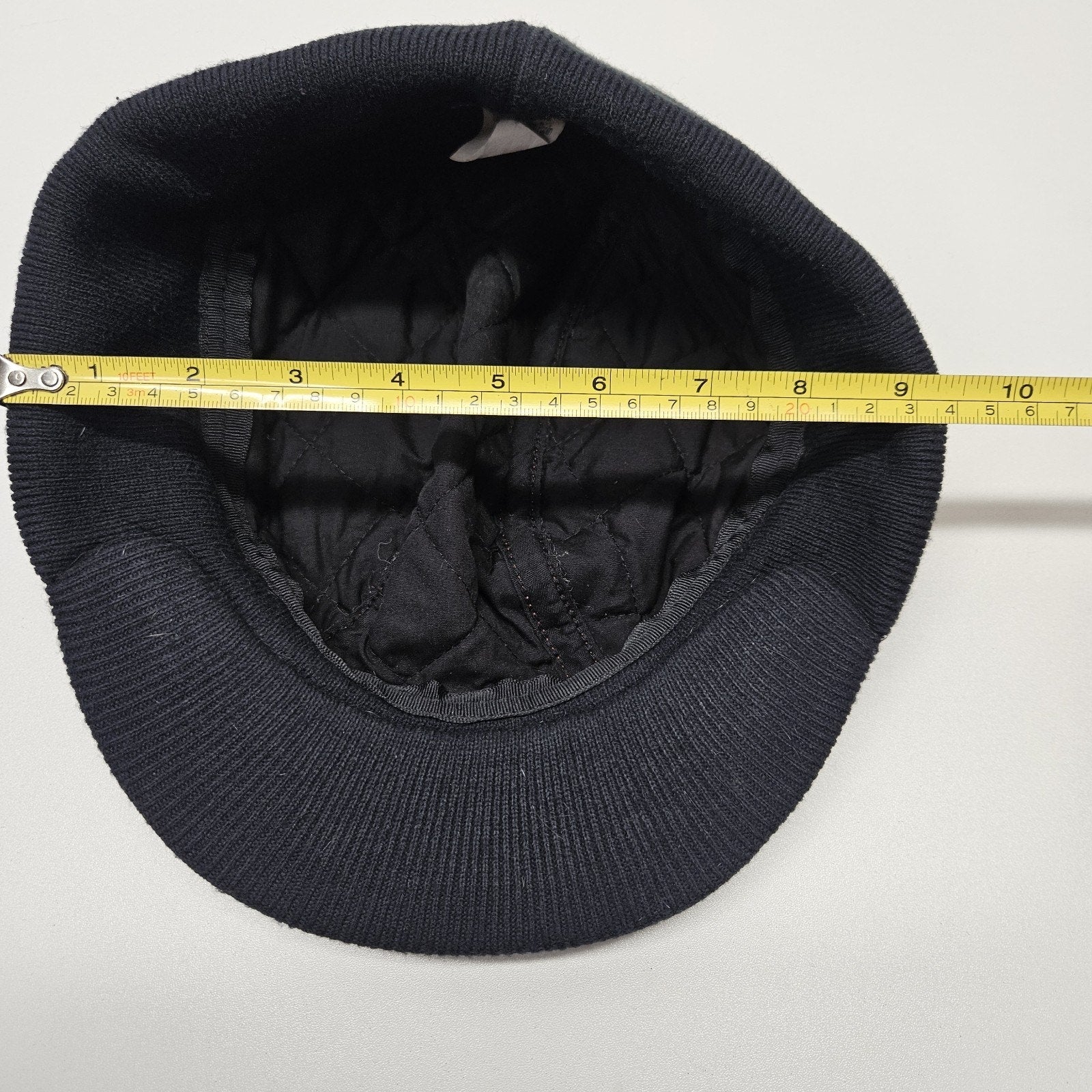 Vintage Pendleton brim hat, multicolor red navy flannel size medium retro unisex