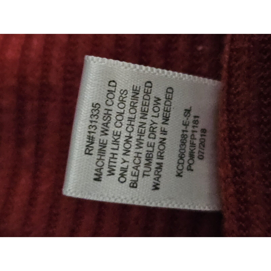 Allison Joy Lightweight Open Front Cardigans Short Gray & Long Rust 2 PC LOT