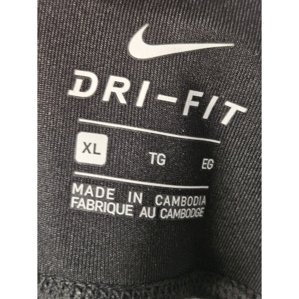 Nike Power Graphic Running Crops Leggings Blue/Black 821777 Women XL