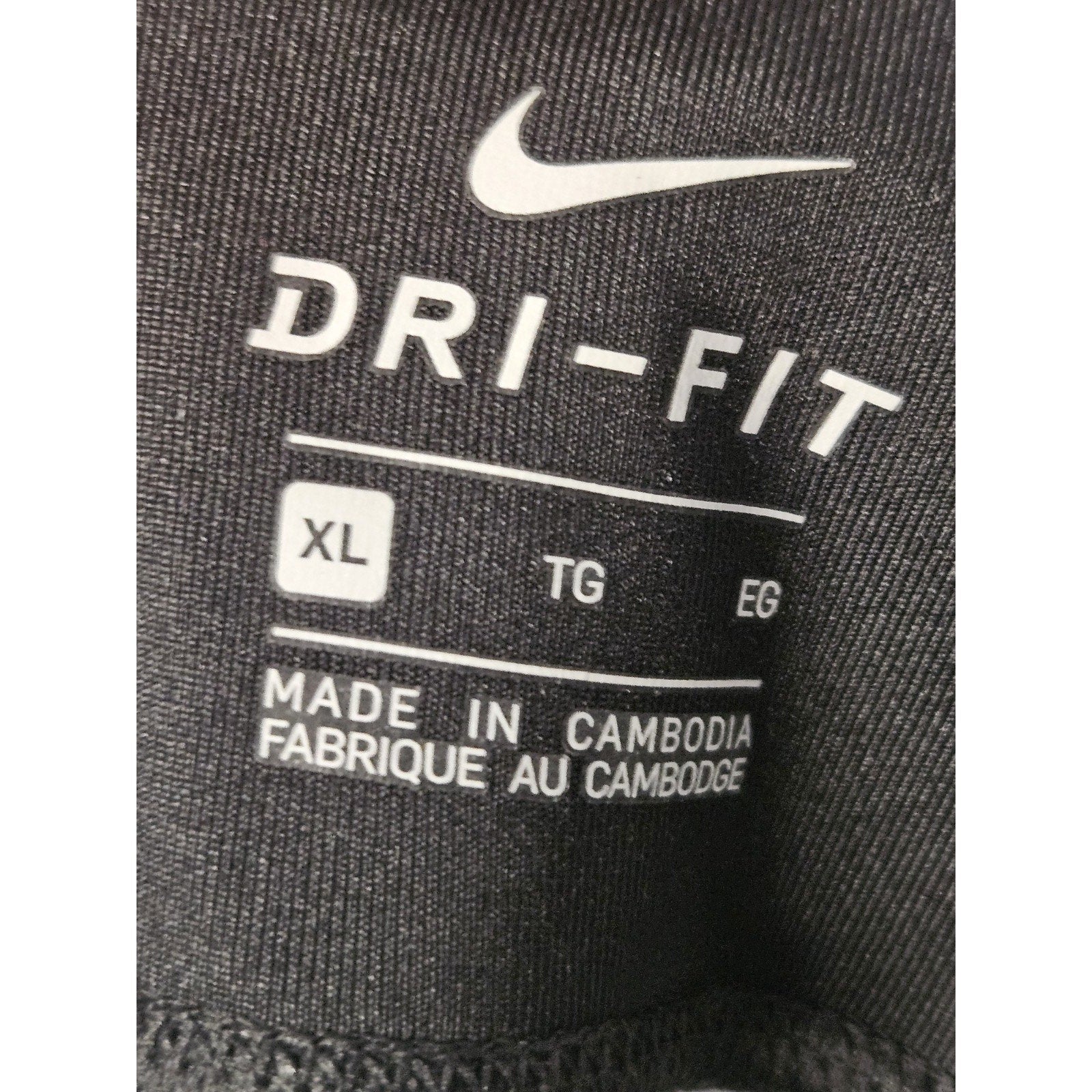 Nike Power Graphic Running Crops Leggings Blue/Black 821777 Women XL