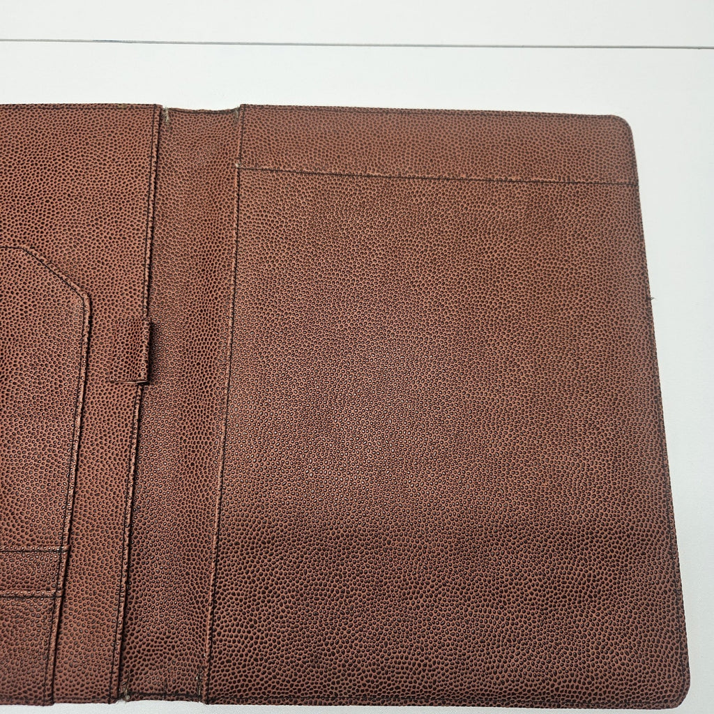 Vintage 90s Green Bay Packers Pigskin Portfolio Organizer Notebook Football
