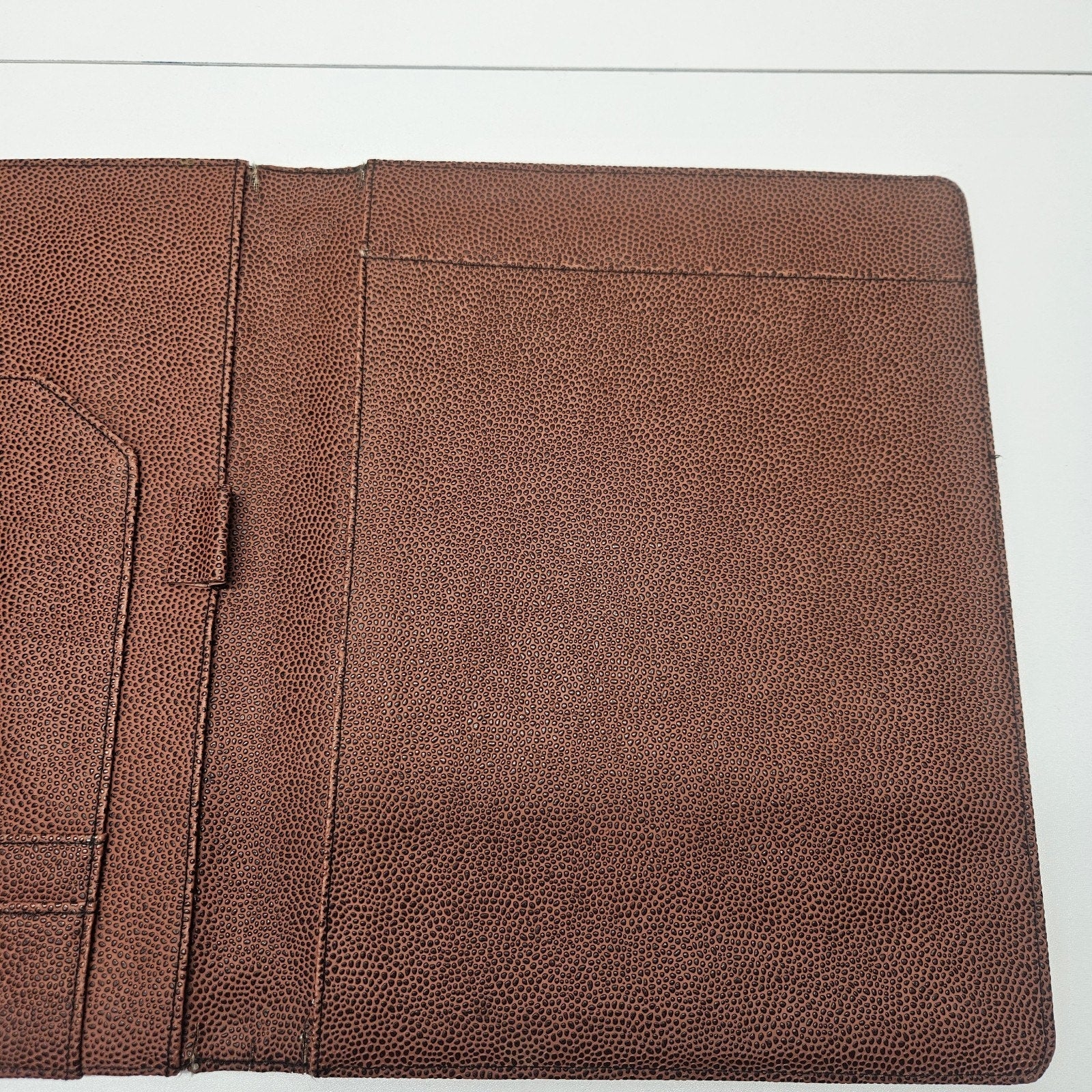 Vintage 90s Green Bay Packers Pigskin Portfolio Organizer Notebook Football