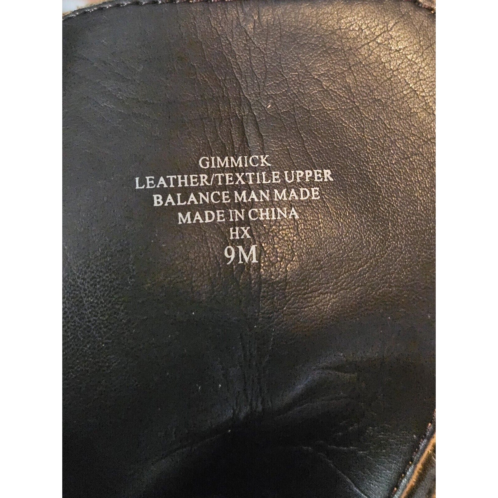 Charles David Gimmick Combat Boot Women's Size 9 Camel w Black Sole & Heels
