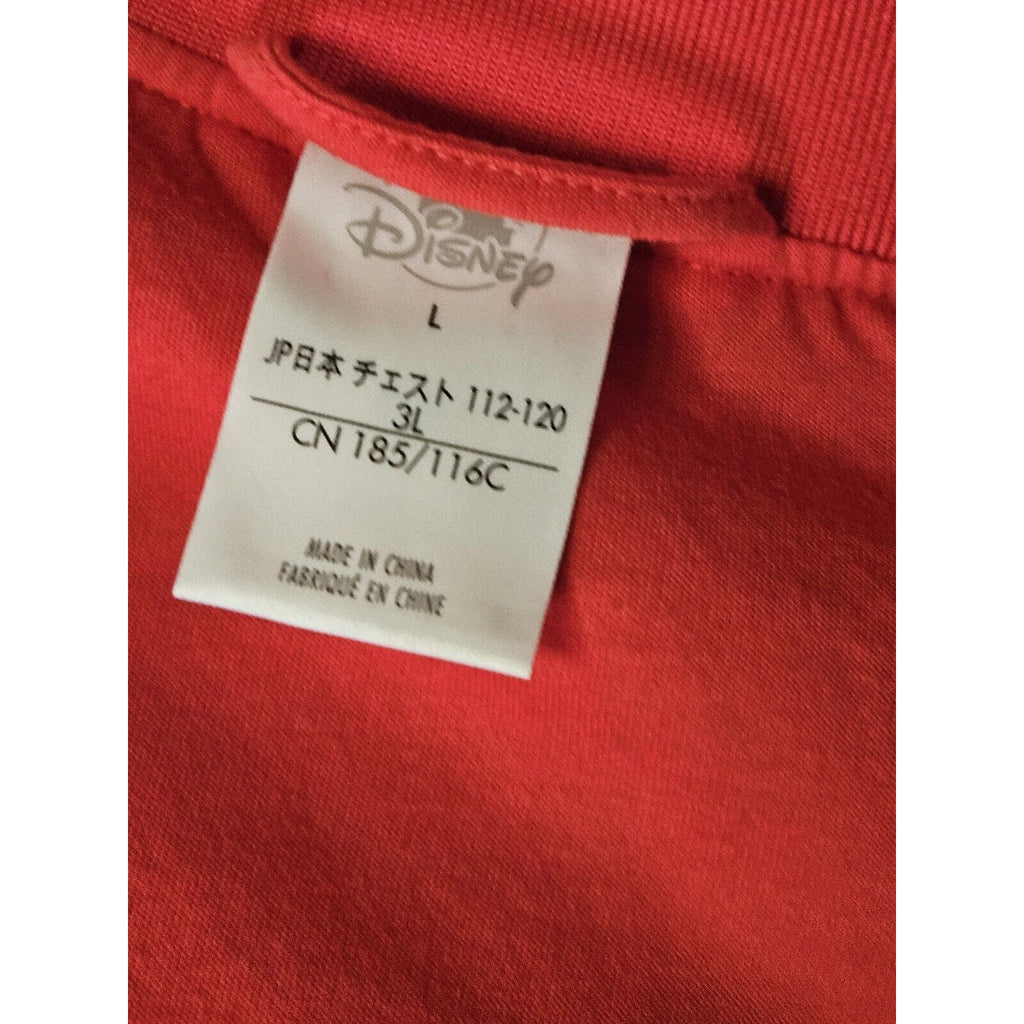 Disney The Original Mickey 1928 Burbank California Jacket Large Red Embroidered