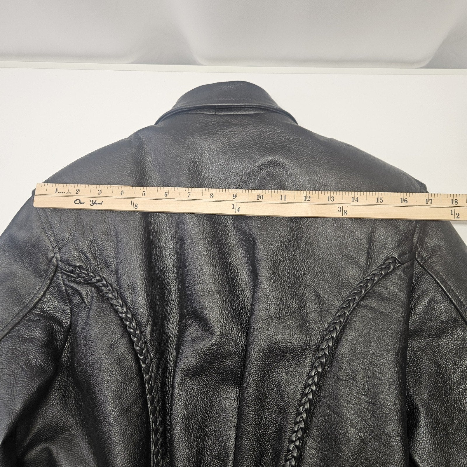 Vintage Leather King Thinsulate Leather Biker Jacket Womens Sz Large Motorcycle