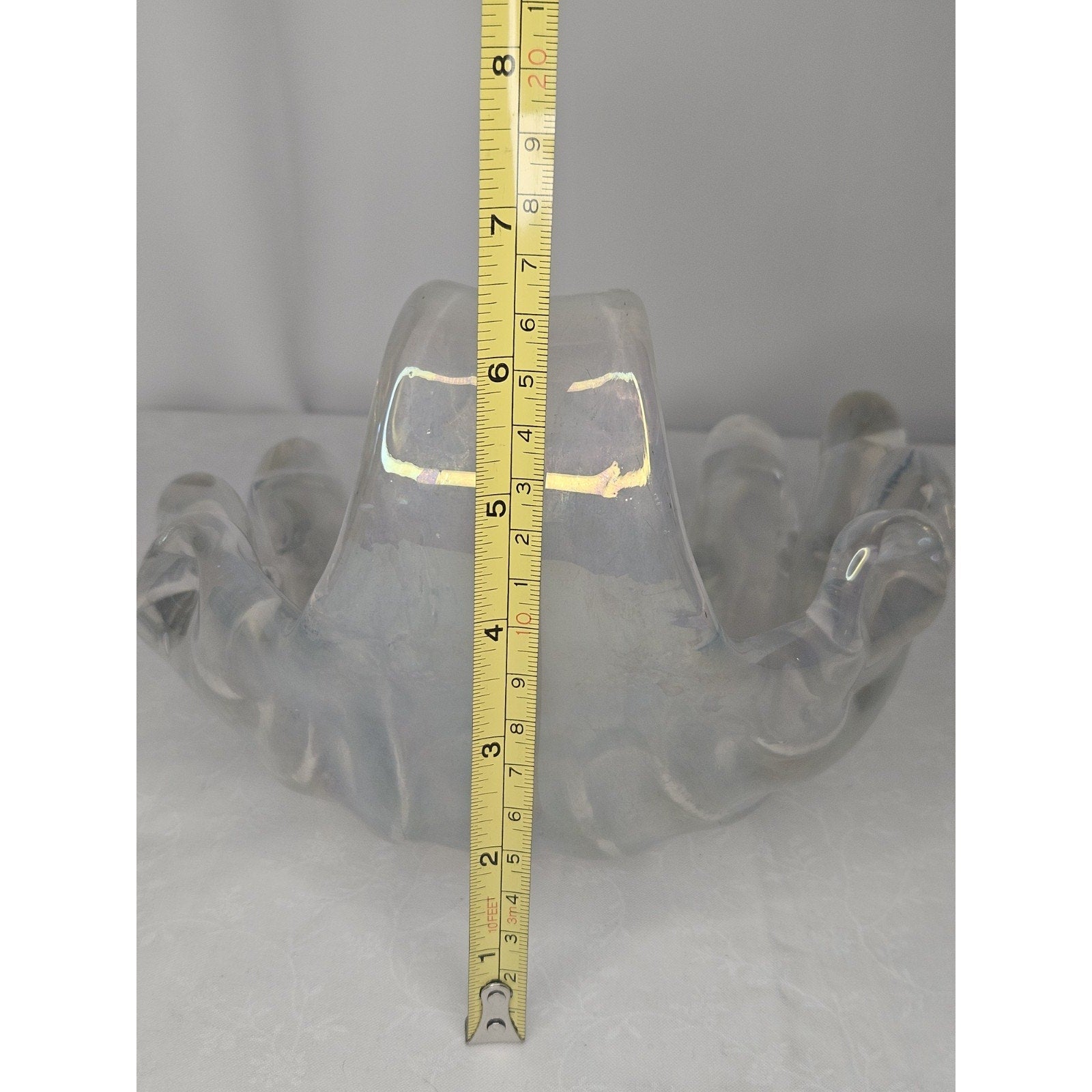Barovier Murano Iridescent Italian Art Deco Glass Conch Seashell Bowl 1940s