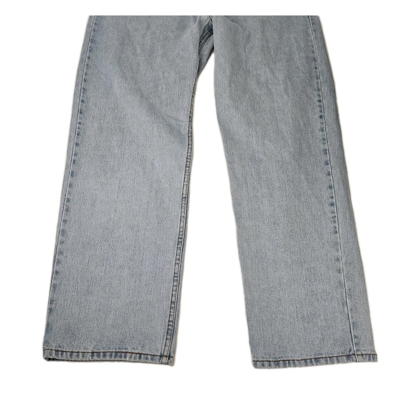 Levi’s 550 Relaxed Fit Y2K Jeans Men’s 38 x 32 Light Blue Wash